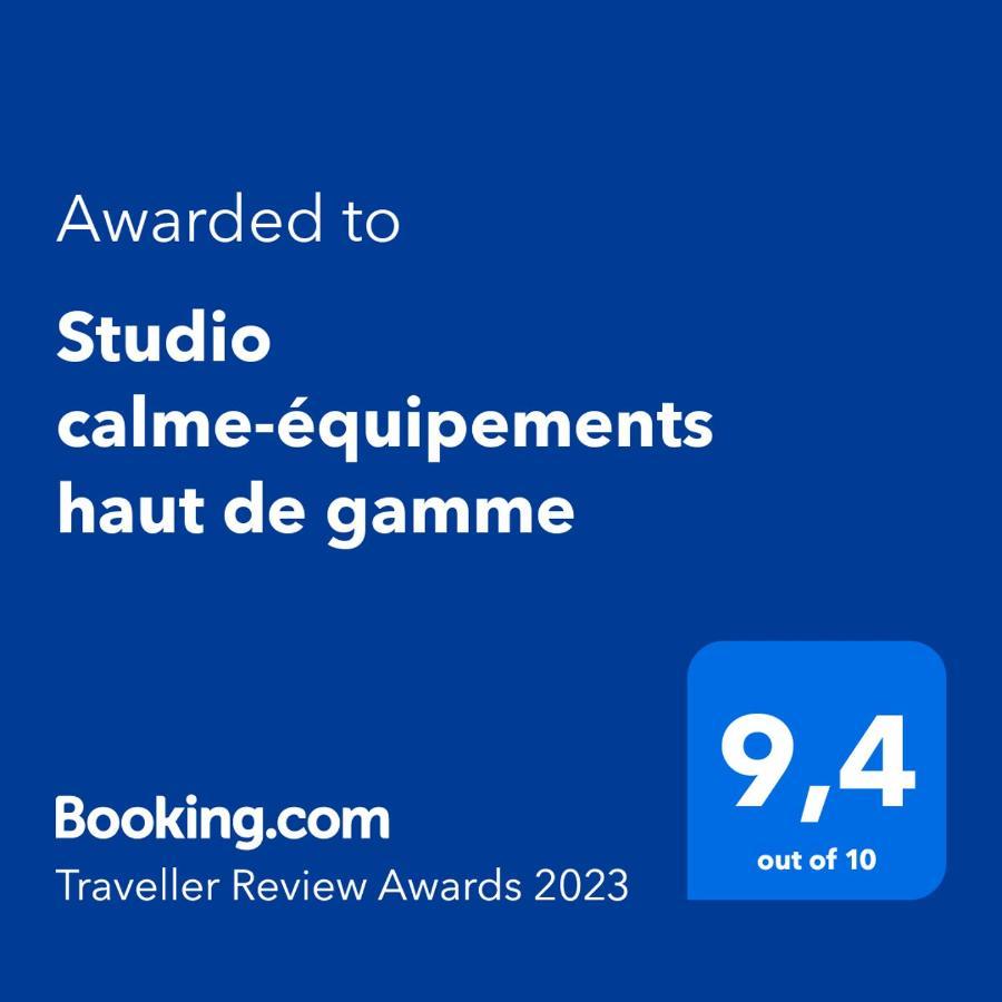Studio Calme-Equipements Haut De Gamme แซร์กูมีนส์ ภายนอก รูปภาพ