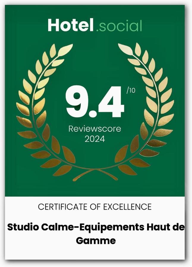 Studio Calme-Equipements Haut De Gamme แซร์กูมีนส์ ภายนอก รูปภาพ