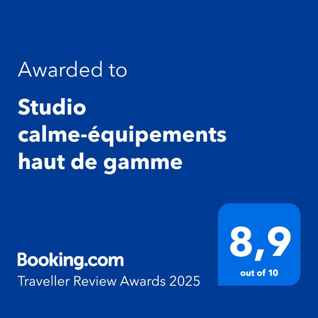 Studio Calme-Equipements Haut De Gamme แซร์กูมีนส์ ภายนอก รูปภาพ